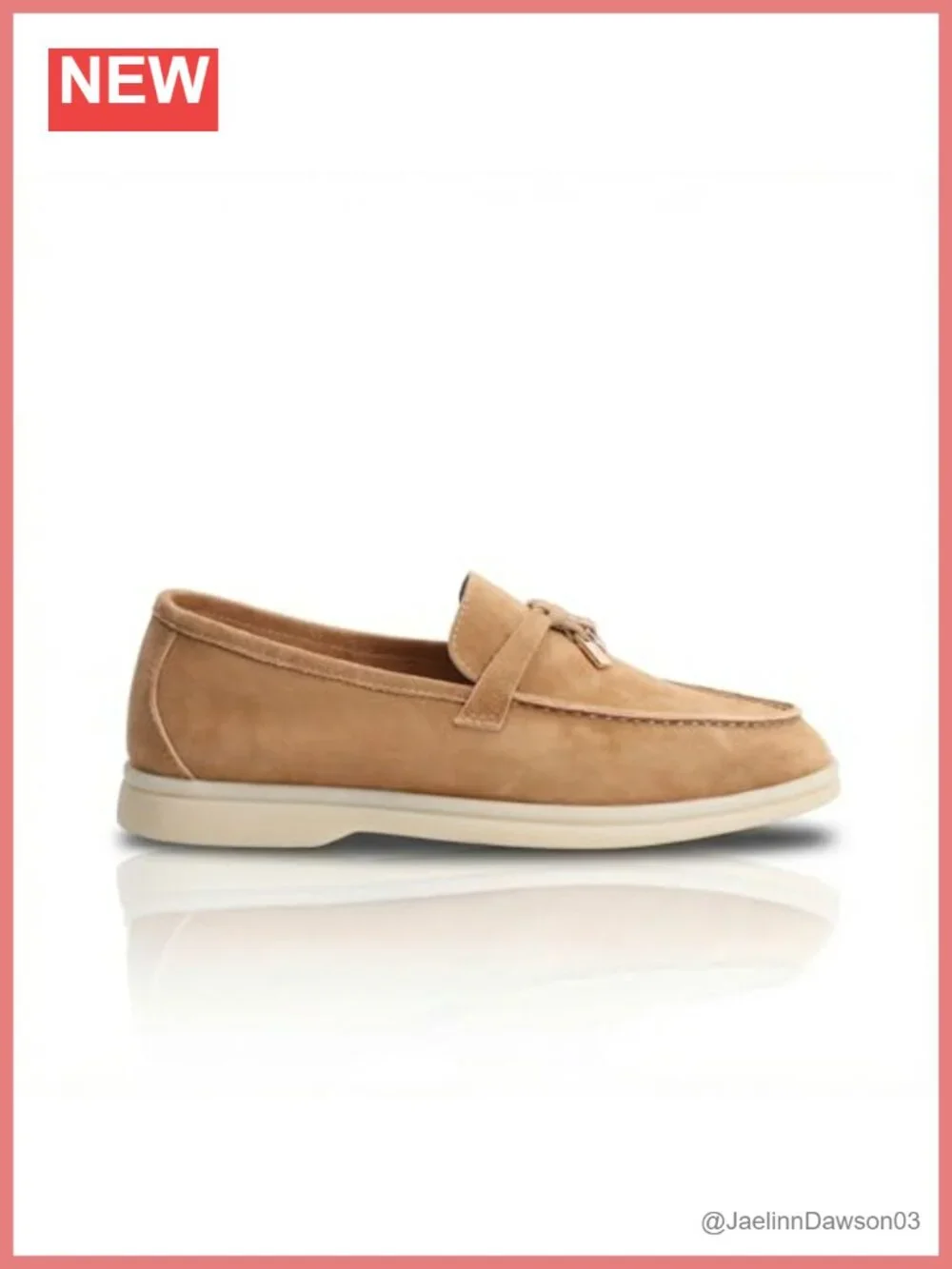 Women's Suede Loafers Slip-On Penny Loafer Comfortable Casual Office Shoes